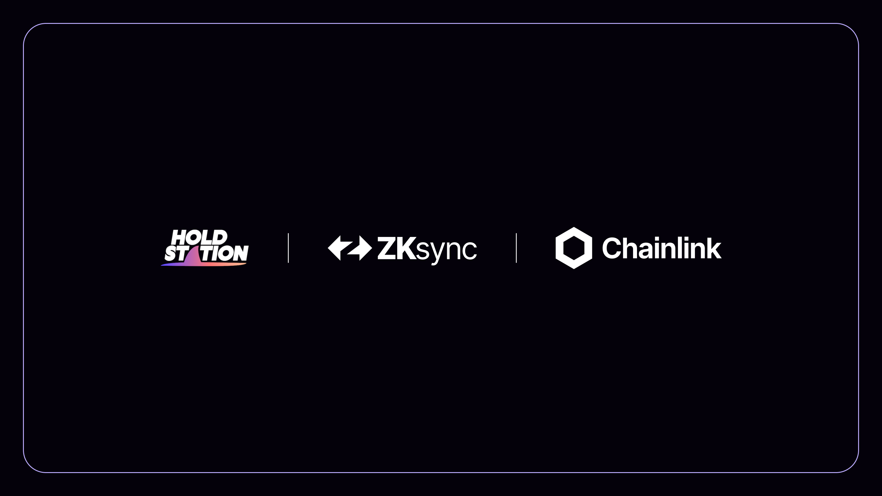 Holdstation zkSync Announcement Banner